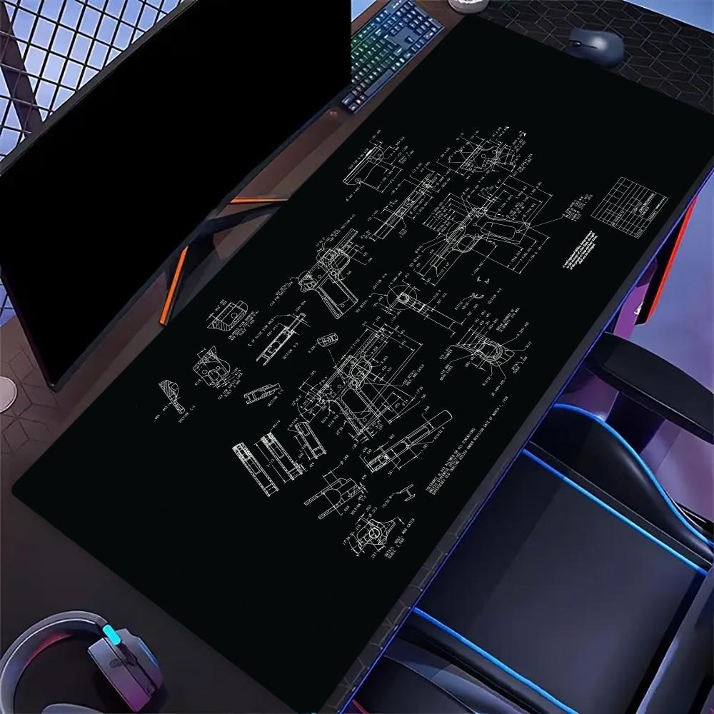 Pc Gaming Drawing - Alfombrilla de ratón para juegos con