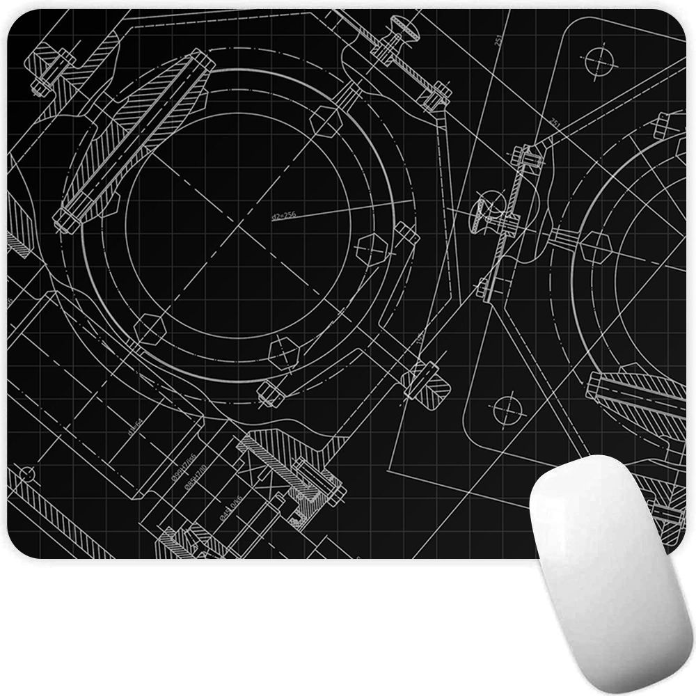 Pc Gaming Drawing - Alfombrilla de ratón para juegos pequeña