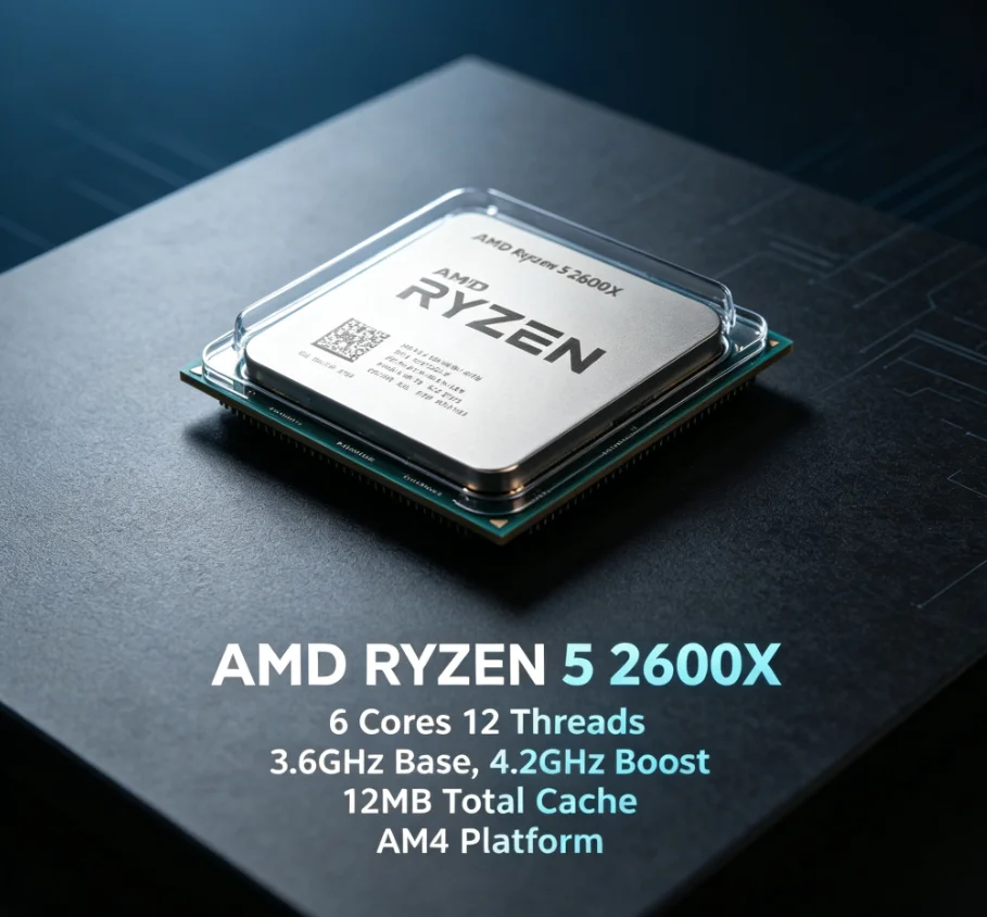 Pc Gaming Ryzen - Procesador AMD Ryzen 5 2600X R5