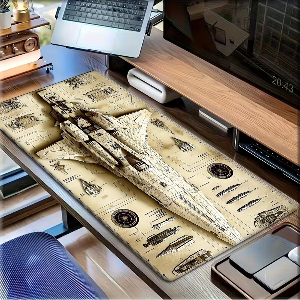Pc Gaming Drawing - Alfombrilla de Ratón XXL para Juegos,