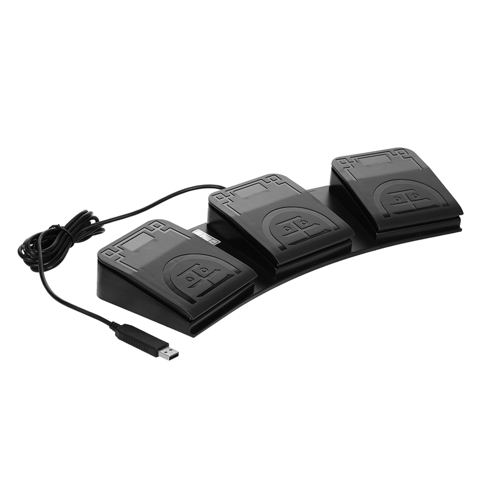 Usb Foot Pedal Gaming - Interruptor de pie USB FS2020U1, teclado