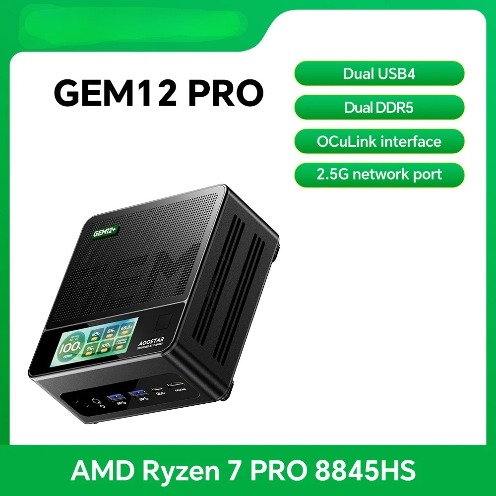 Pc Gaming Ryzen - Mini PC GEM12 Pro, Ryzen 7