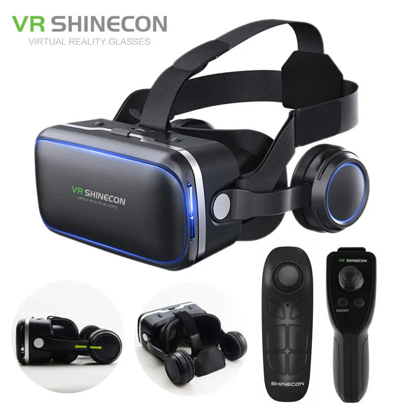 Pc Gaming Vr Headset - VR Shinecon 6.0 Versión de auriculares