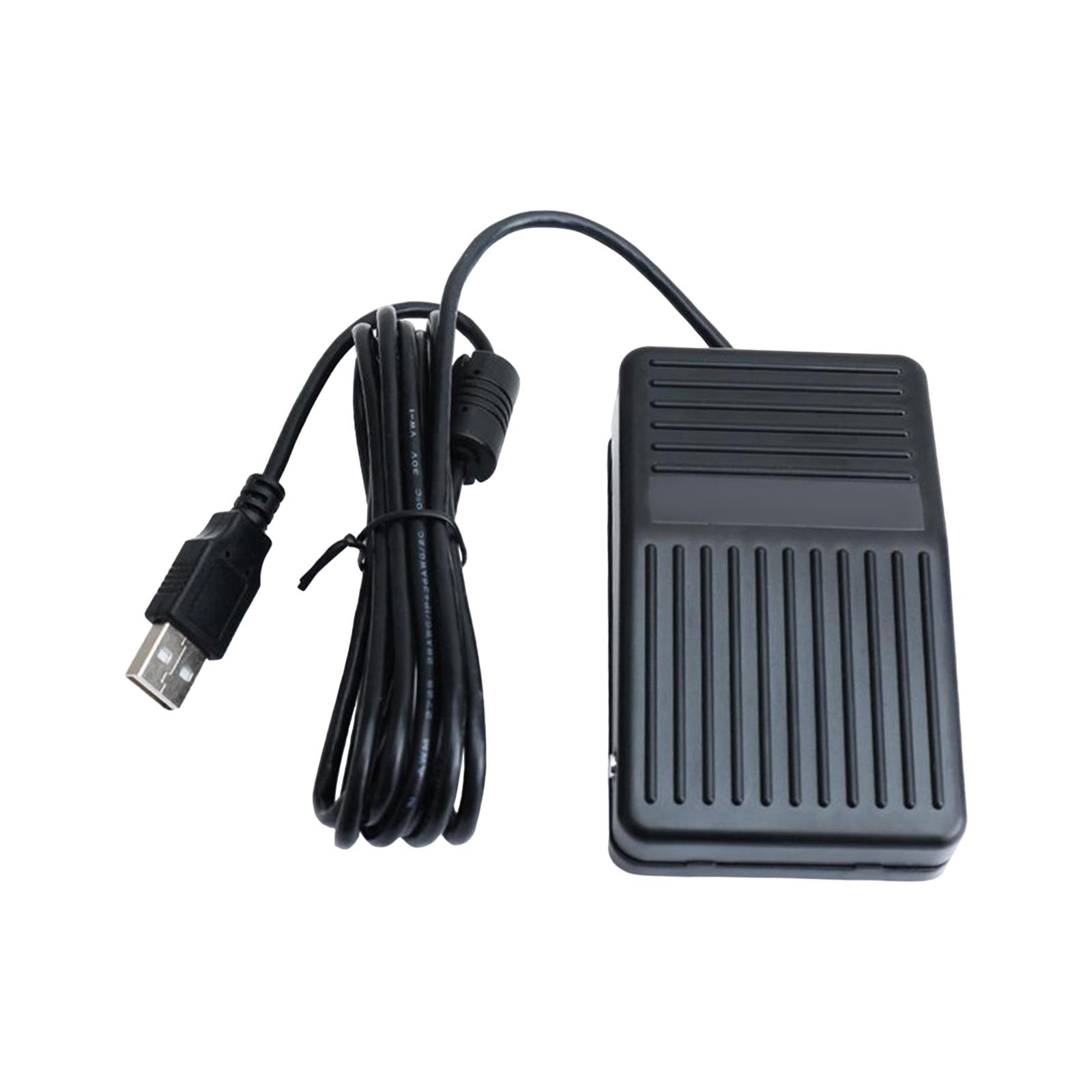Usb Foot Pedal Gaming - Pedal de pie USB antideslizante de
