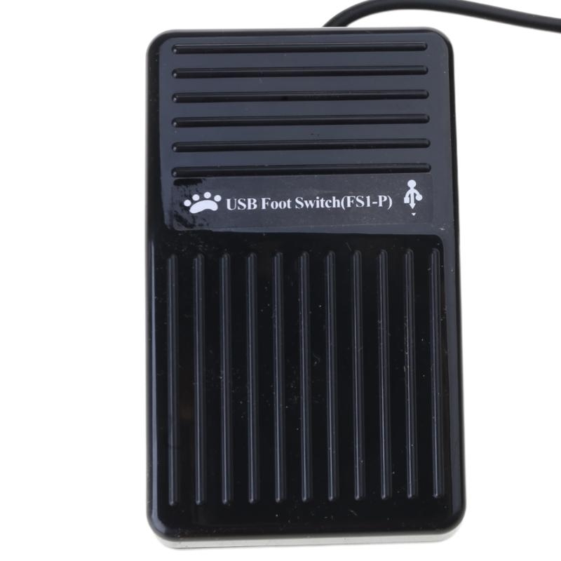 Usb Foot Pedal Gaming - Pedal conmutador pie USB respuesta sensible