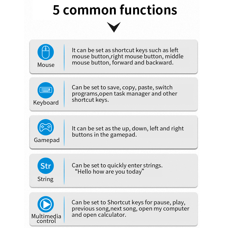 Pedal de teclado con interrupt - Usb Foot Pedal Gaming reseña y precio