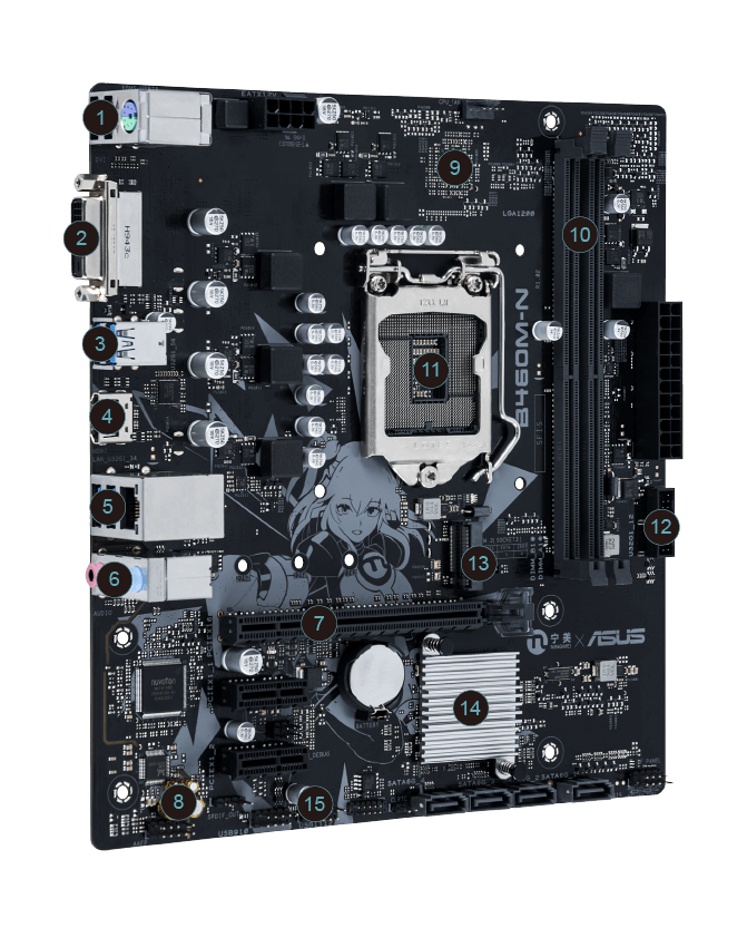 Placa Base ASUS B460M-N Intel  - Intel Cpu Core I5 reseña y precio