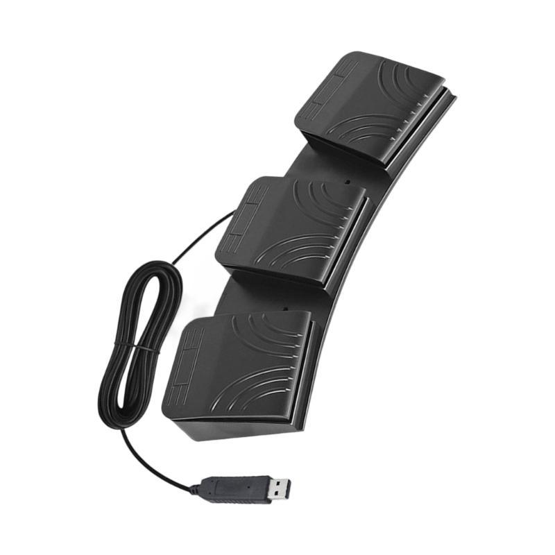 Pedal USB Y1UB con macros pers - Usb Foot Pedal Gaming reseña y precio