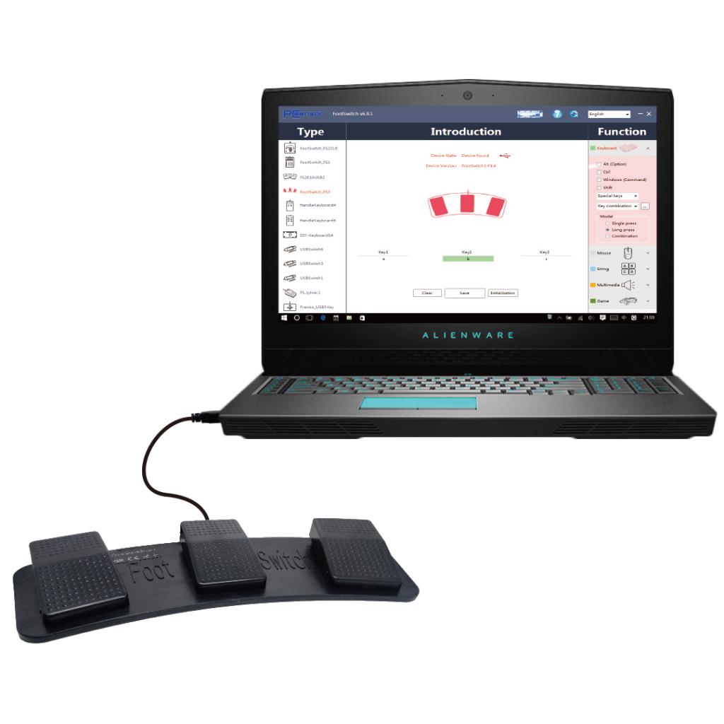 Interruptor de Control de Peda - Usb Foot Pedal Gaming reseña y precio
