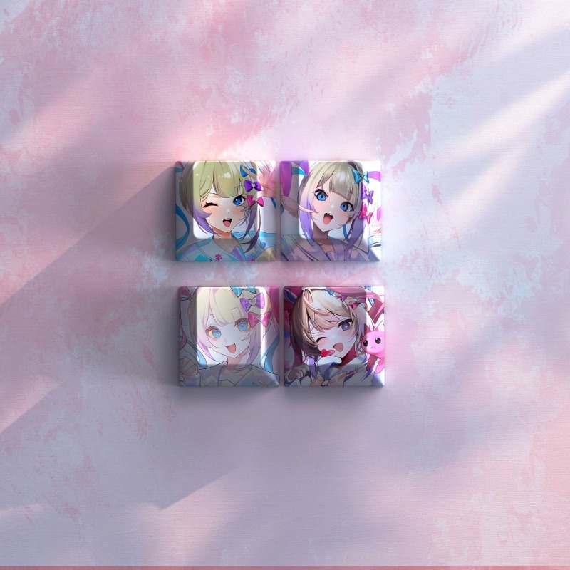 Nuevas teclas de anime con tem - Pc Gaming Girl reseña y precio