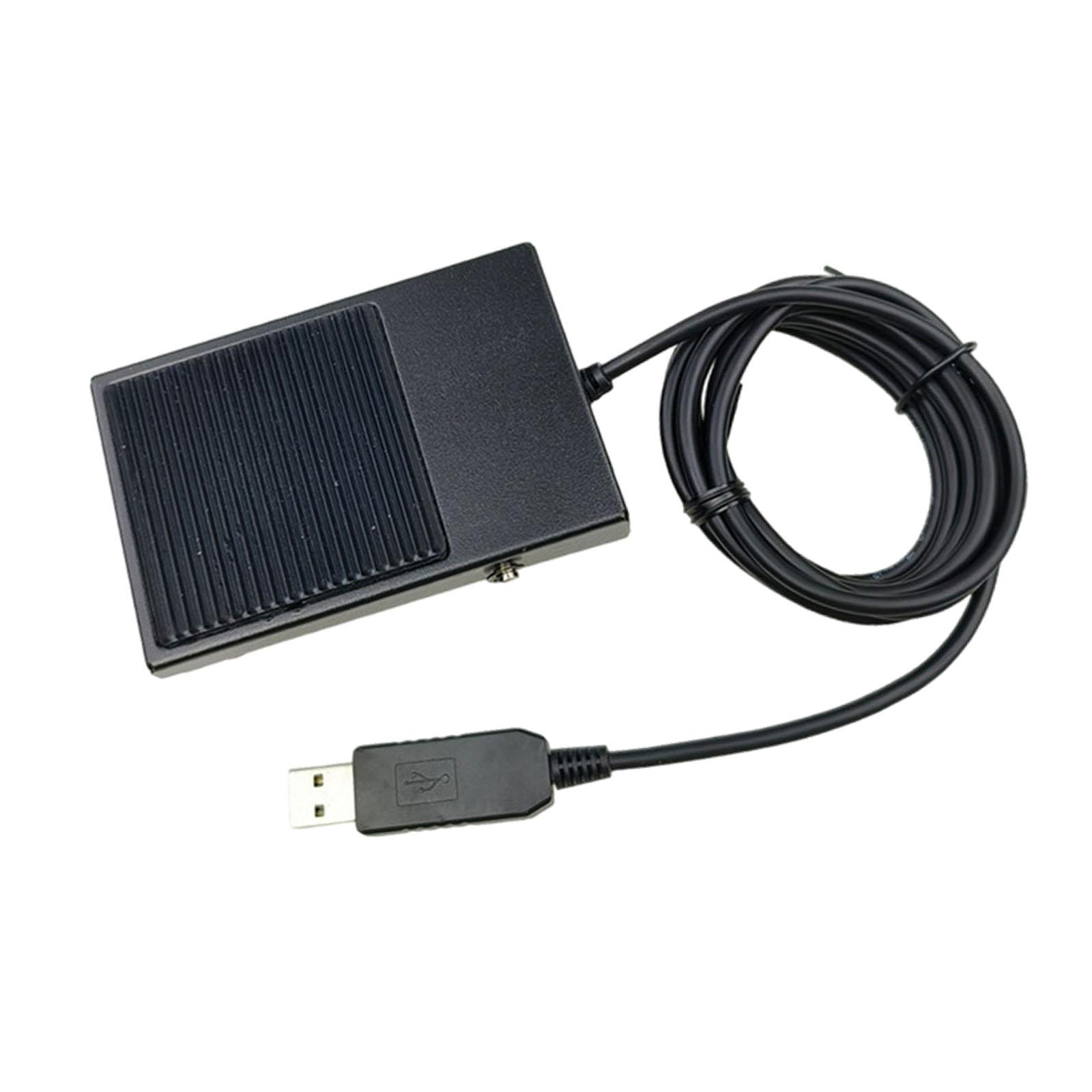 Pedal de pedalera triple USB p - Usb Foot Pedal Gaming reseña y precio
