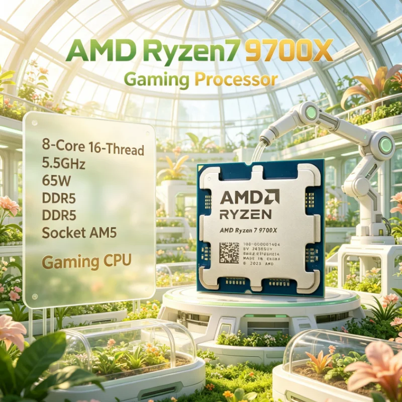 AMD Ryzen 7 9700X 8 Núcleos 16 - Pc Gaming Ryzen reseña y precio