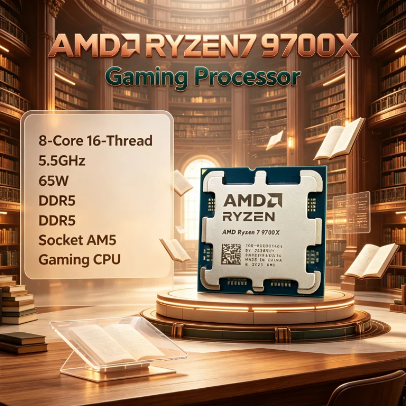 AMD Ryzen 7 9700X 8 Núcleos 16 - Pc Gaming Ryzen reseña y precio