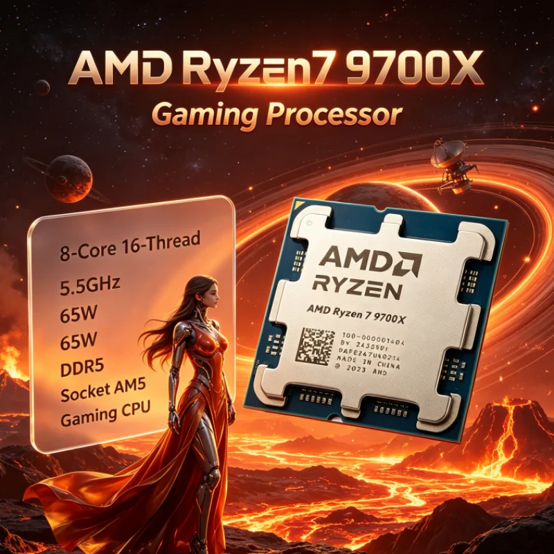AMD Ryzen 7 9700X 8 Núcleos 16 - Pc Gaming Ryzen reseña y precio