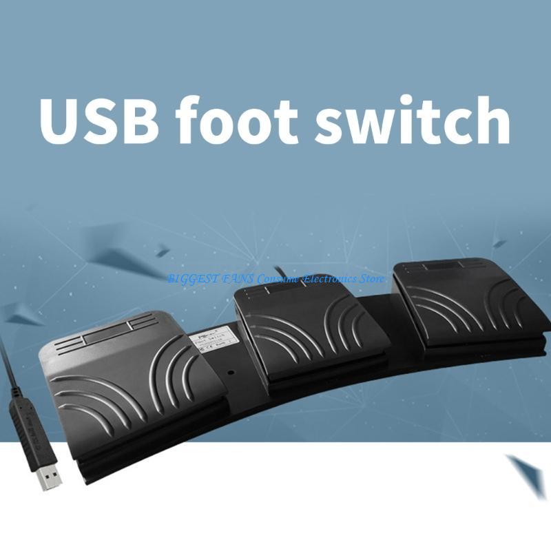 Pedal USB con macros personali - Usb Foot Pedal Gaming reseña y precio