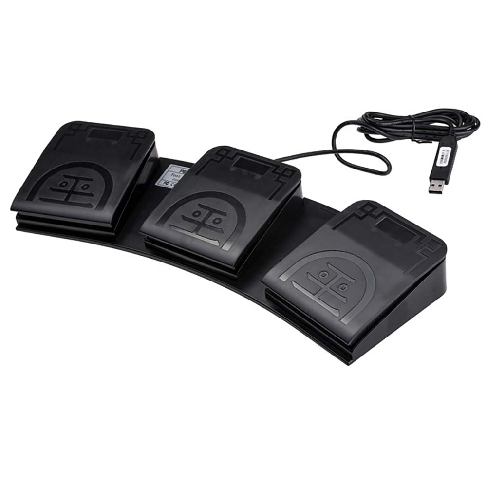 Pedal de Control MIDI USB, Int - Usb Foot Pedal Gaming reseña y precio