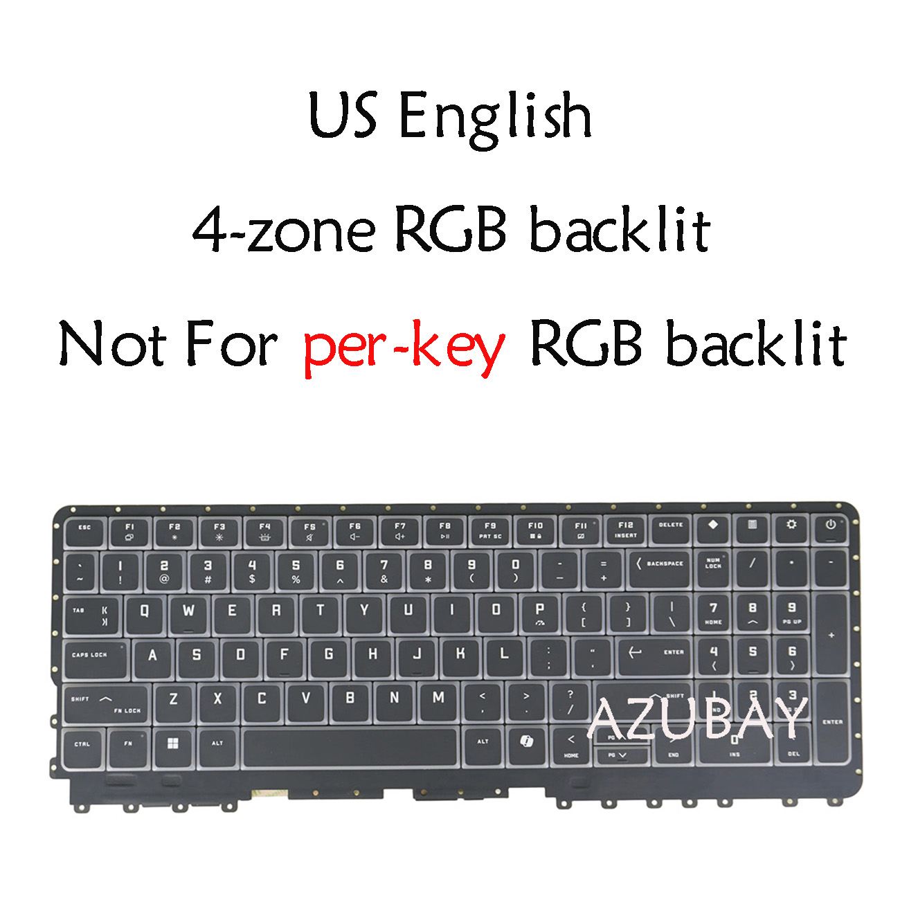 Teclado de portátil con retroi - Pc Gaming Zone reseña y precio