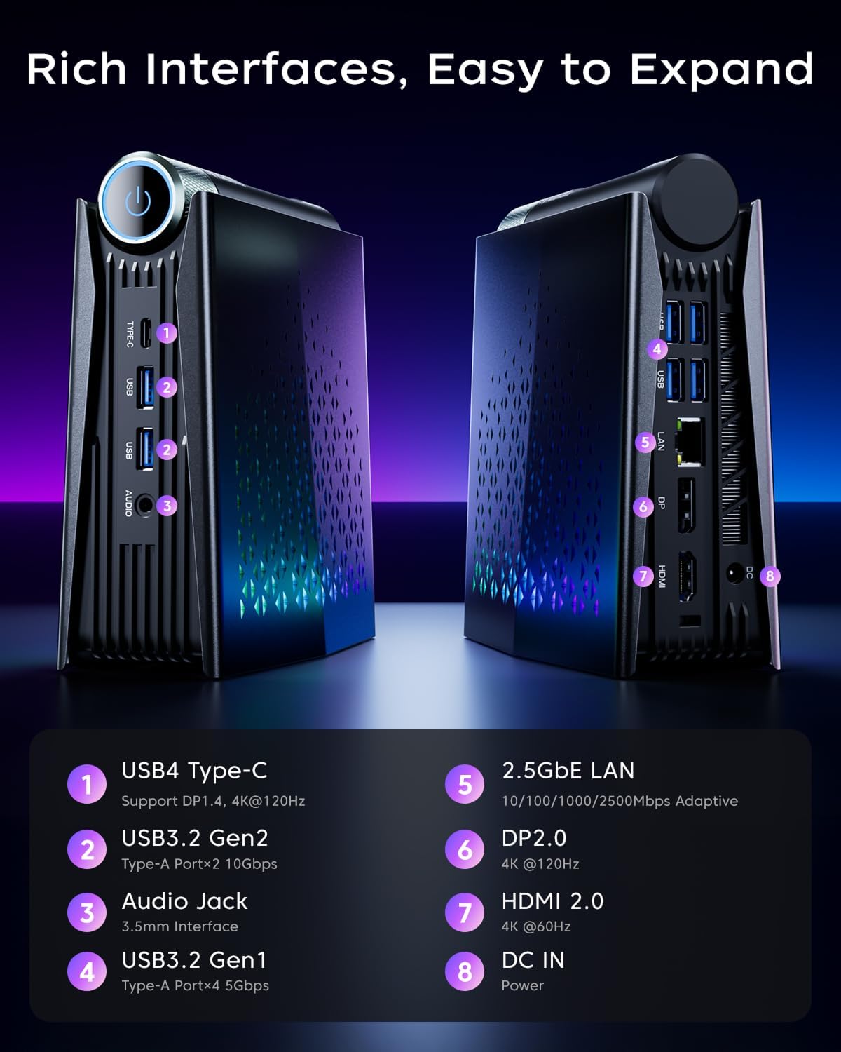 Mini PC para Juegos KAMRUI Ryz - Pc Gaming Ryzen reseña y precio