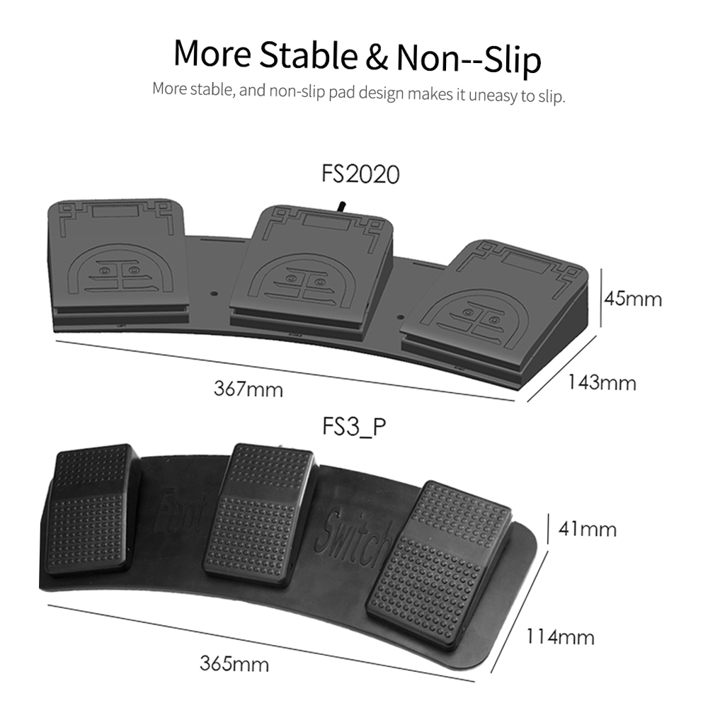 Interruptor de pie USB FS2020U - Usb Foot Pedal Gaming reseña y precio