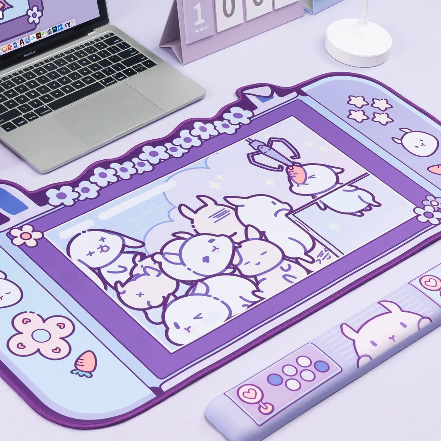 Alfombrilla de ratón grande Ka - Pc Gaming Pink reseña y precio