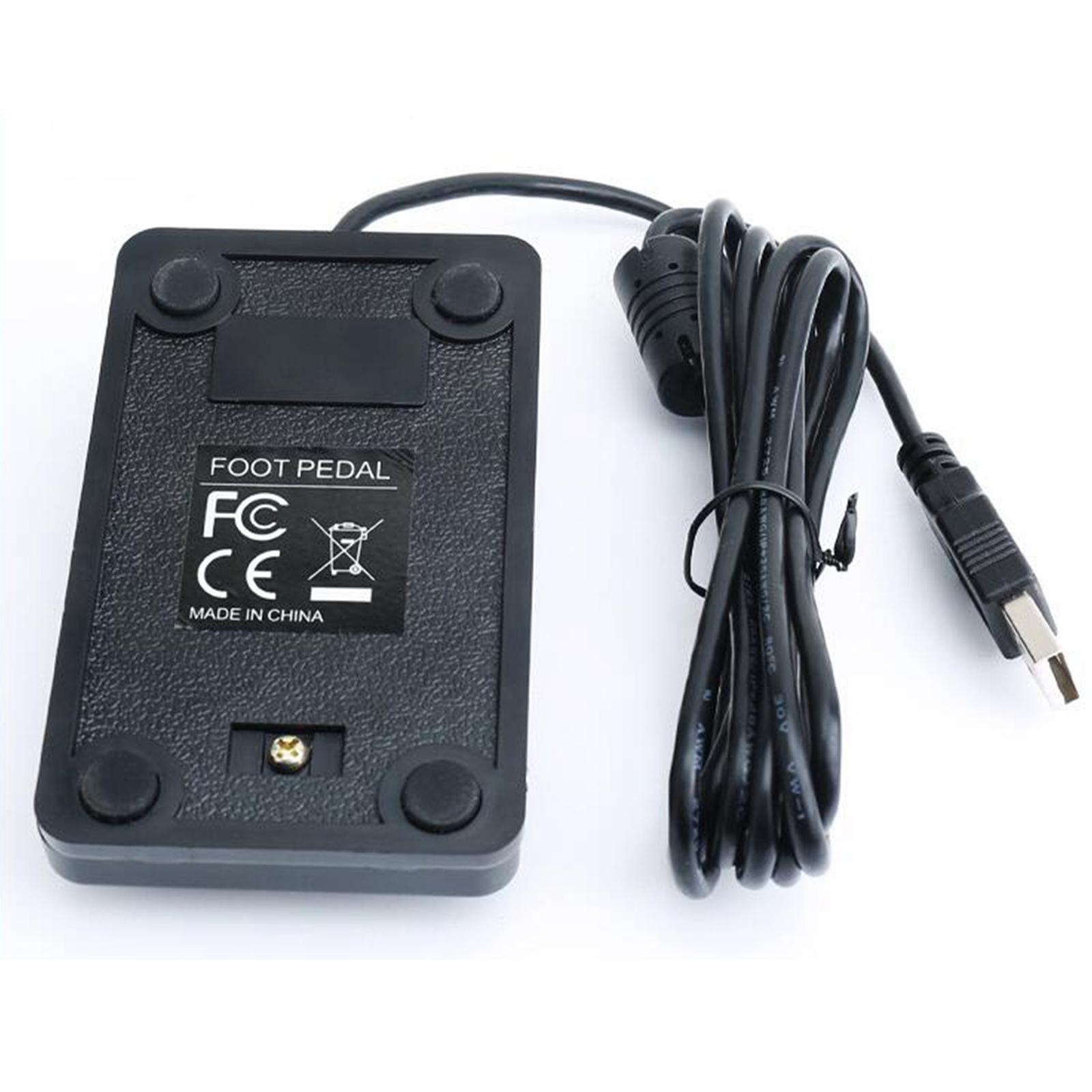 Pedal de pie USB antideslizant - Usb Foot Pedal Gaming reseña y precio
