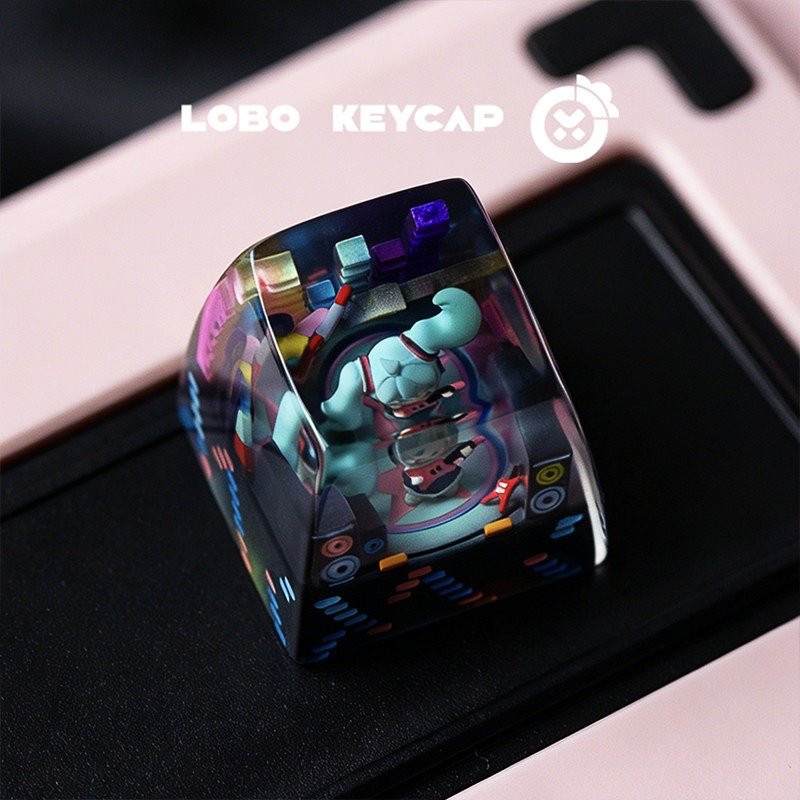 Teclado Mecánico Estilo Cyber  - Pc Gaming Girl reseña y precio