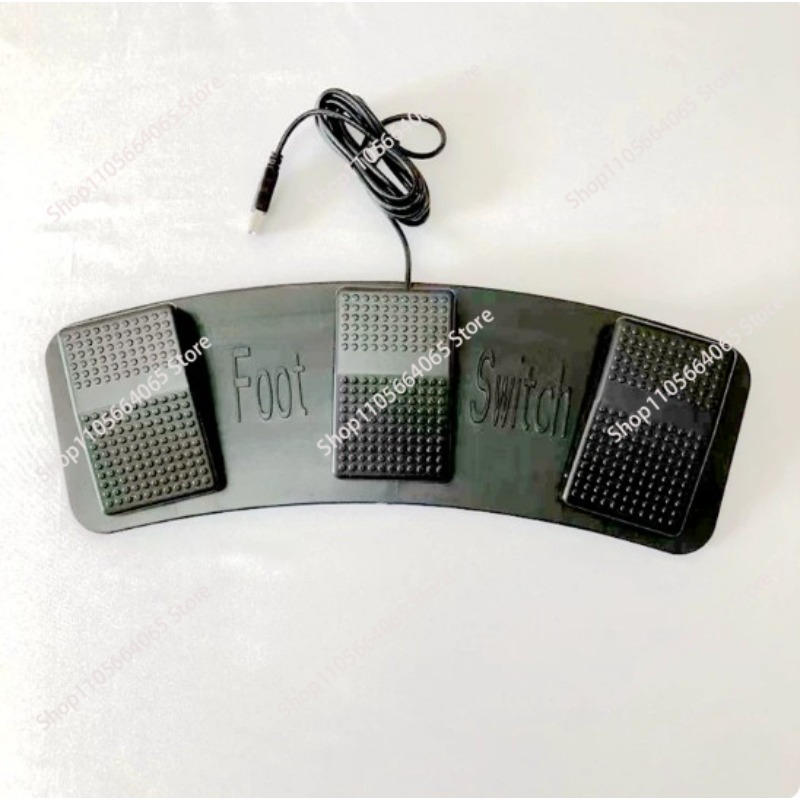Pedal de pie USB de 3 botones  - Usb Foot Pedal Gaming reseña y precio