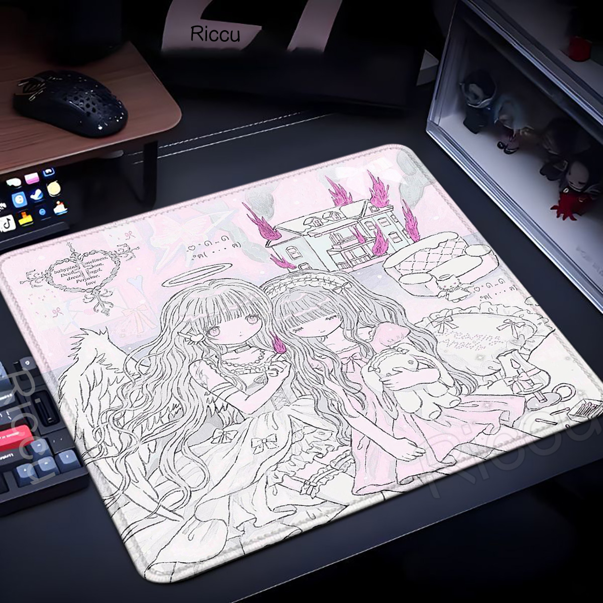 Alfombrilla de ratón XL Sleepy - Pc Gaming Pink reseña y precio