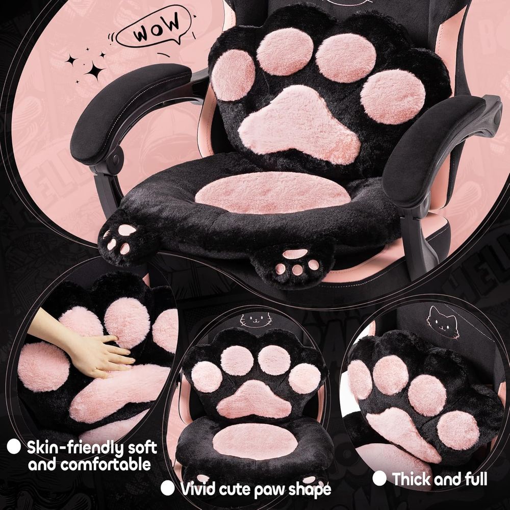 Silla de Juego Rosa con Orejas - Pc Gaming Pink reseña y precio