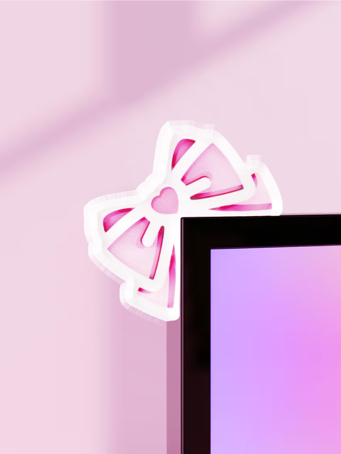 Decoración de Monitor de arco  - Pc Gaming Pink reseña y precio
