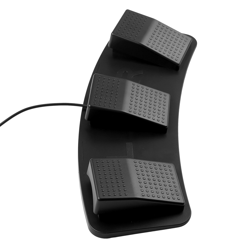 Interruptor de pie Triple USB  - Usb Foot Pedal Gaming reseña y precio