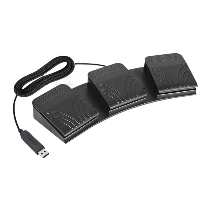 Interruptores pie triples del  - Usb Foot Pedal Gaming reseña y precio