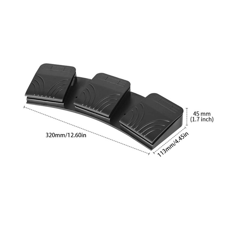 Interruptores pie triples del  - Usb Foot Pedal Gaming reseña y precio